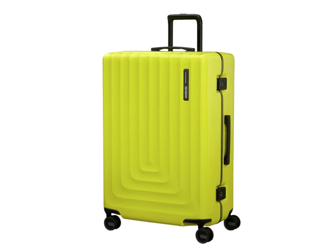 Maleta de viaje grande Samsonite Focus Lima metalizada de 75 cm y 4 ruedas