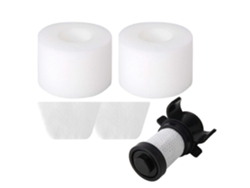 1 filtro HEPA y 2 filtros de espuma para aspiradora Shark IF200UKT IF250UKT (repuestos)