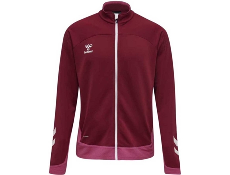 Abrigo para Hombre HUMMEL Lead Poly Rojo para Fútbol (L)