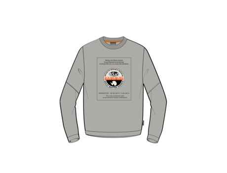 Sudadera de Hombre NAPAPIJRI Argus Gris (L)