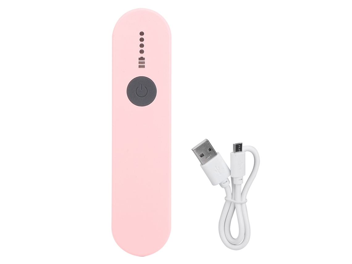 Lámpara Uv Portátil Led Uvc Para Eliminar Ácaros Del Polvo, Usb, Para Uso Doméstico, Color Rosa.