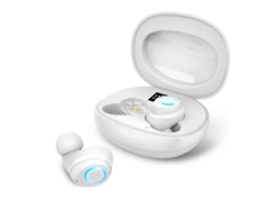 Micrófono Tws Hi Fi Estéreo Yizhood Bluetooth Blanco