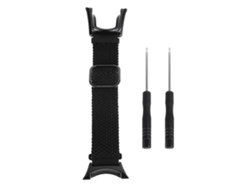 Correa Elástica De Nailon Trenzado Para Suunto Ambit 1 2 3 Sport Peak Con Destornillador - Negra