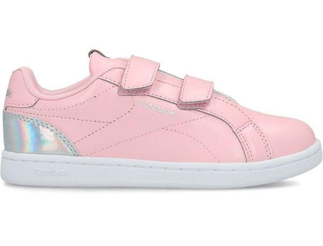 Zapatillas Casual Niños Reebok Royal Complete Clean 2 Velcro Cor de Rosa Plata