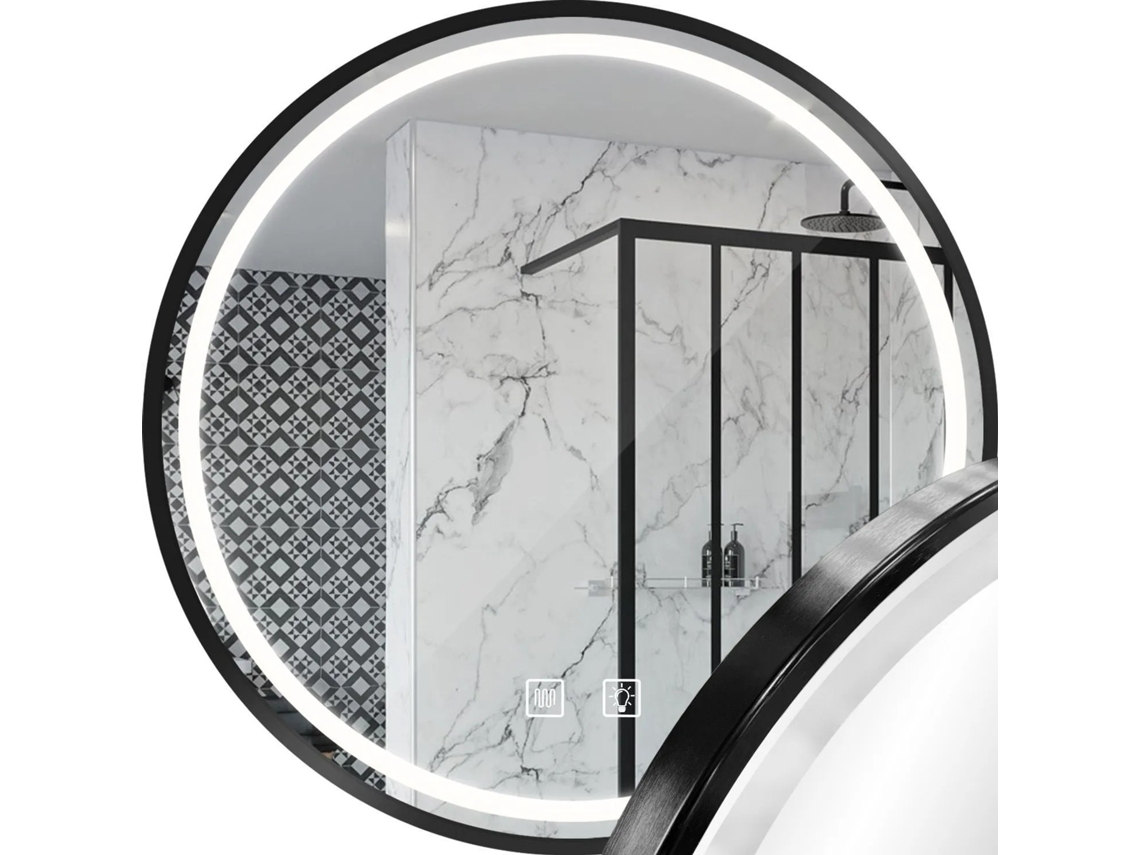 Espejo Rea Led P11397 Mmj Black 80cm
