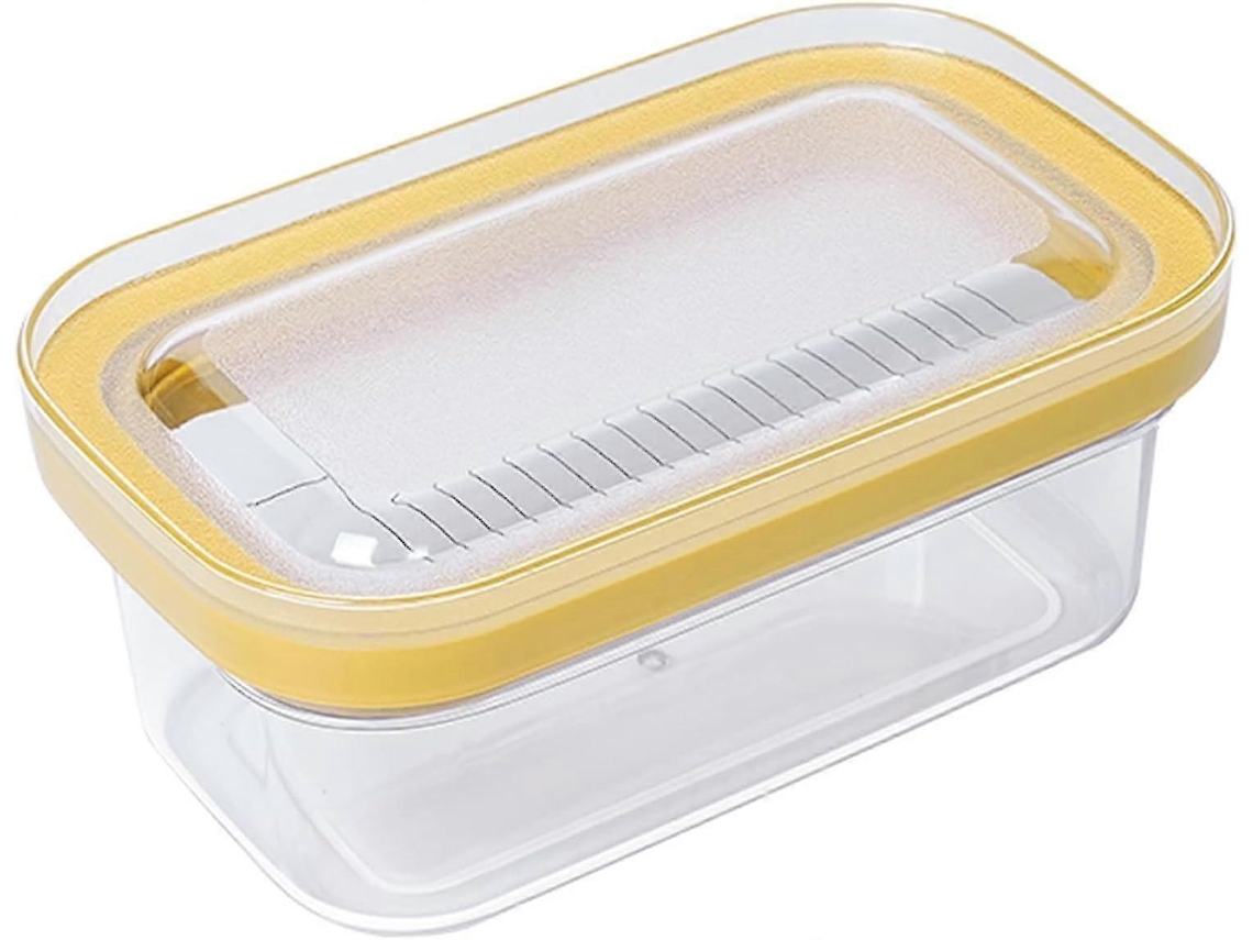 Mantequillera con tapa, cortador, caja para quesos con alambre de acero inoxidable - Rosewell