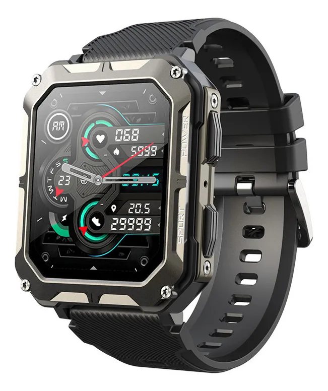 Reloj inteligente deportivo indestructible Vayotoy para exteriores (modelo C)