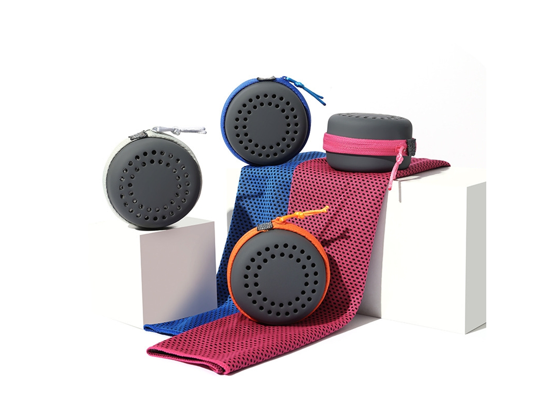 Toallas De Microfibra Para Entrenamiento Y Actividades Al Aire Libre, 4 Unidades Con Caja Portátil