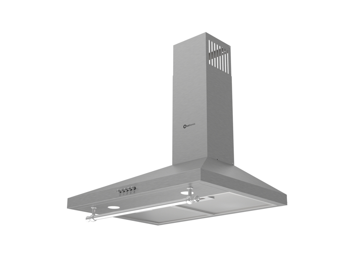Extractor decorativo Solthermic H60p-acero inoxidable