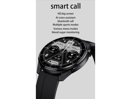 Smartwatch Pantalla grande de alta definición de 1,45 pulgadas IP68 a prueba de agua adecuada para iPhone y Android