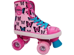Patines PARK CITY  Quad Canvas Buterfly Multicolor (Tam.: 34/35)