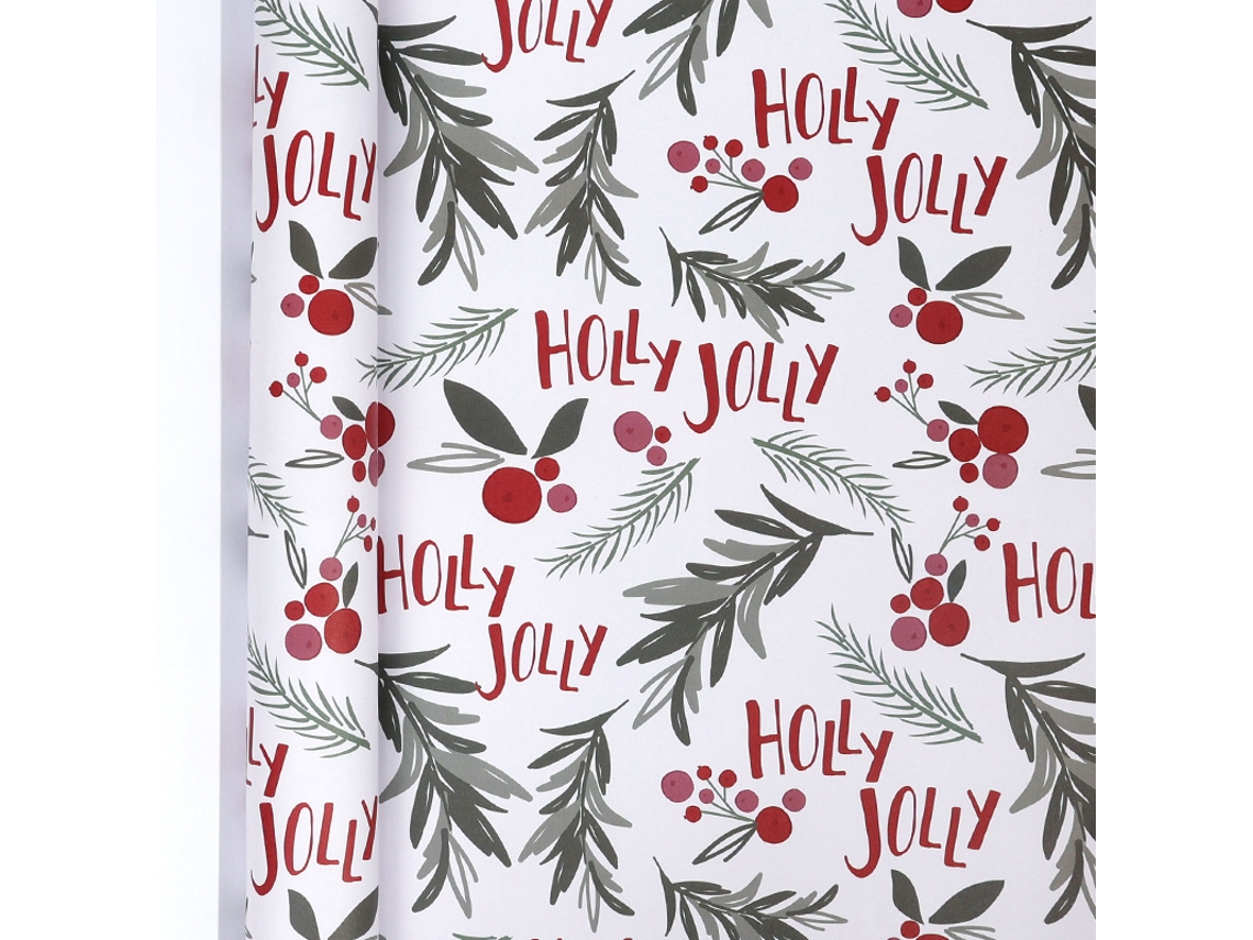 Papel de regalo navideño Eifson, hoja de papel kraft para envolver regalos de Navidad, 43 cm x 3 m (28)