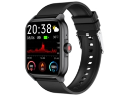 Reloj inteligente con Bluetooth, llamadas, monitorización de frecuencia cardíaca, oxígeno en sangre, presión arterial, azúcar en sangre y lípidos en Yizhood