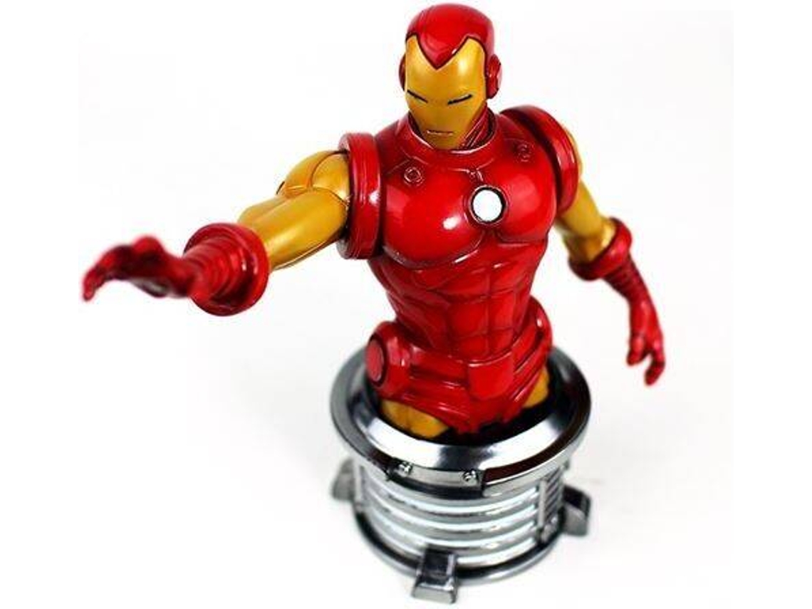 Figura Busto The Invincible Iron Man Resina 17 cm