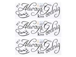 2026-3 Piezas Pegatinas De Pared Con Letras En Inglés Para Decoración De Hogar, Salón, Diy, Vinilo Decorativo
