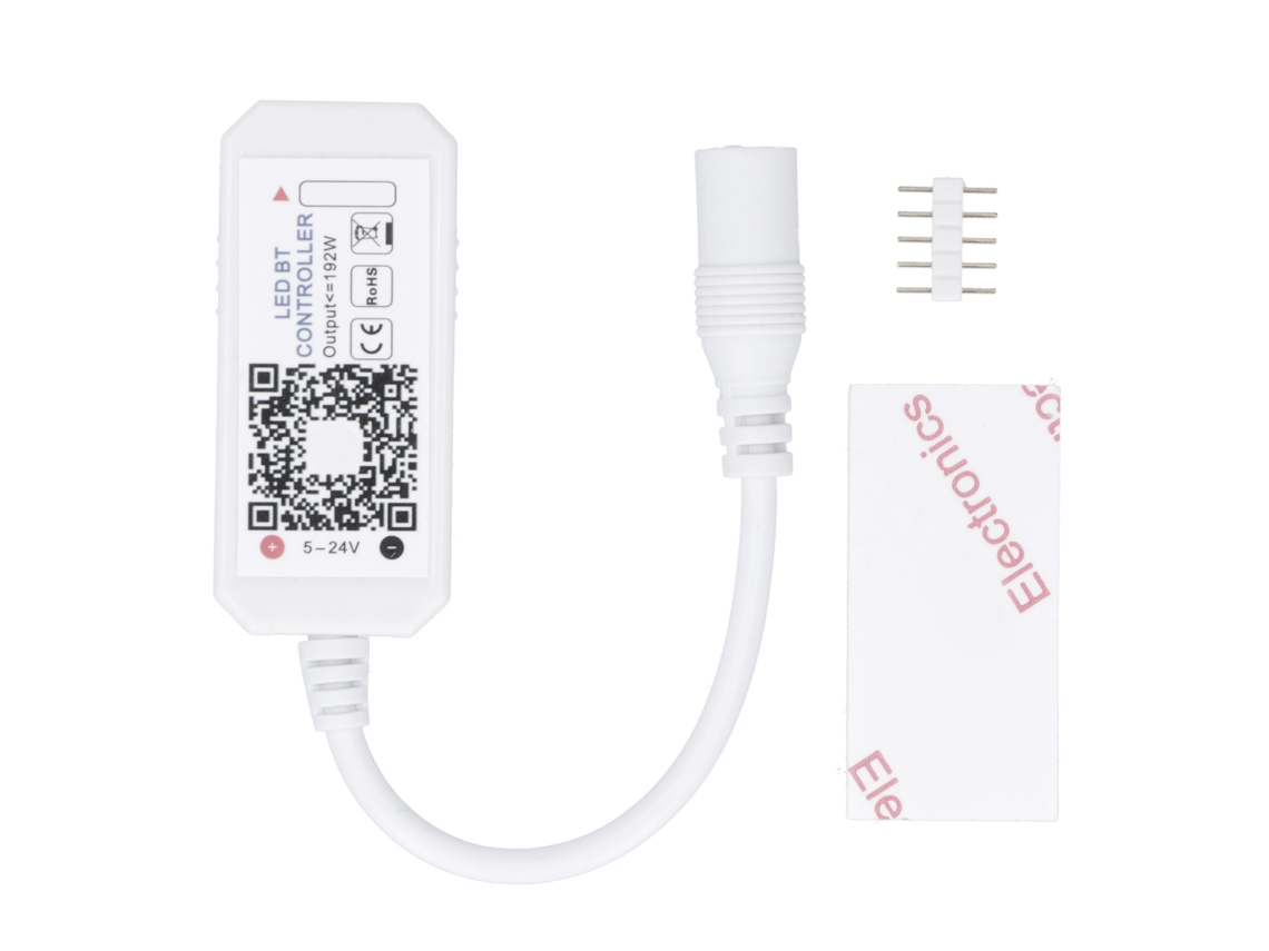 2026-controlador De Tiras Led Bluetooth Mini Rgb Luz Inteligente Con Control Remoto