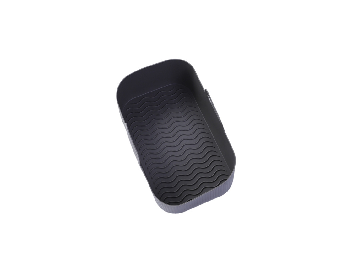 Forma De Silicone Premium Para Fritadeira A Ar Com Superfície Antiaderente Para Cozimento Uniforme. Design Resistente Ao Calor, Flexível E Durável Para Fácil Limpeza E Uso Versátil Na Cozinha. Seo: Forma De Silicone, Acessório Para Fritadeira A Ar, Antiaderente, Resistente Ao Calor, Fácil De Limpar
