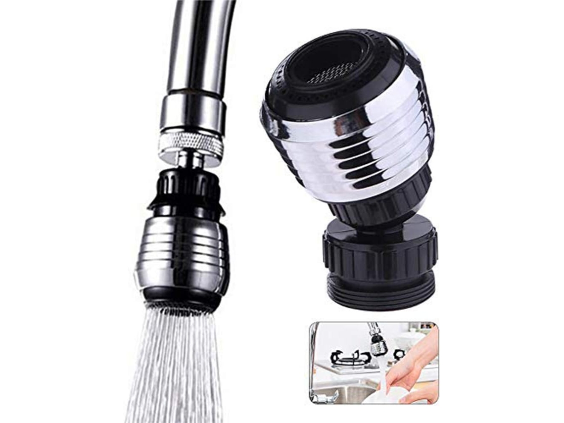Aireador para Grifo, 4 Unidades Aireador para Grifo de 360° para Cocina y Baño Kofihety