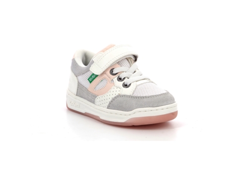 Zapatillas de Niños KICKERS Entrenadores Kikouak Blanco (32)