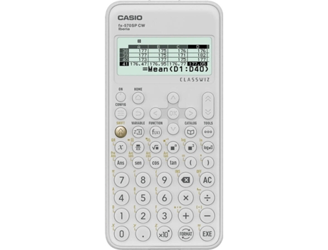 Calculadora Científica CASIO FX-570SP CW (10 + 2 dígitos)