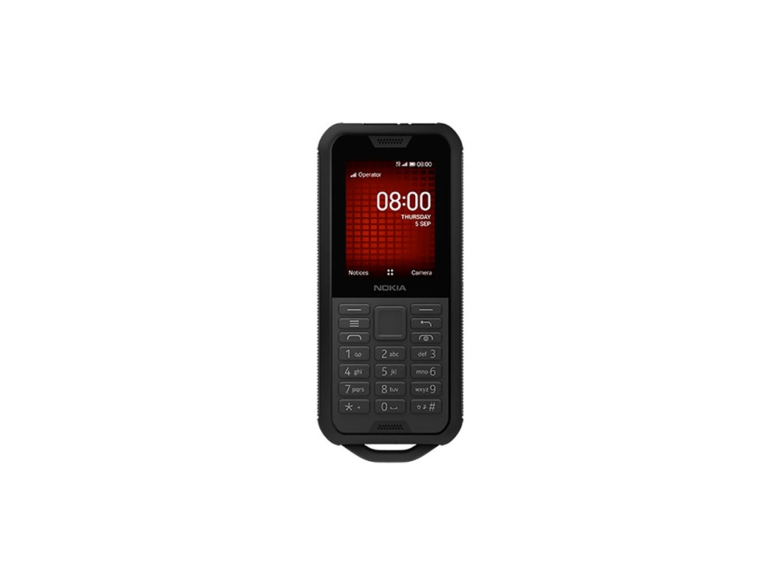 Smartphone NOKIA 800 Tough (2.4'' - 512 MB - 4 GB - Negro)