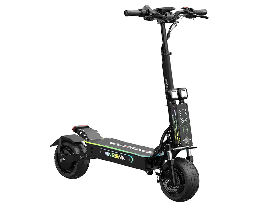 Patinete Eléctrico Plegable Fengqs Gt7 5600w Potencia Autonomía Hasta 89km Frenos Hidráulicos De Aceite Doble Amortiguador Con Asiento