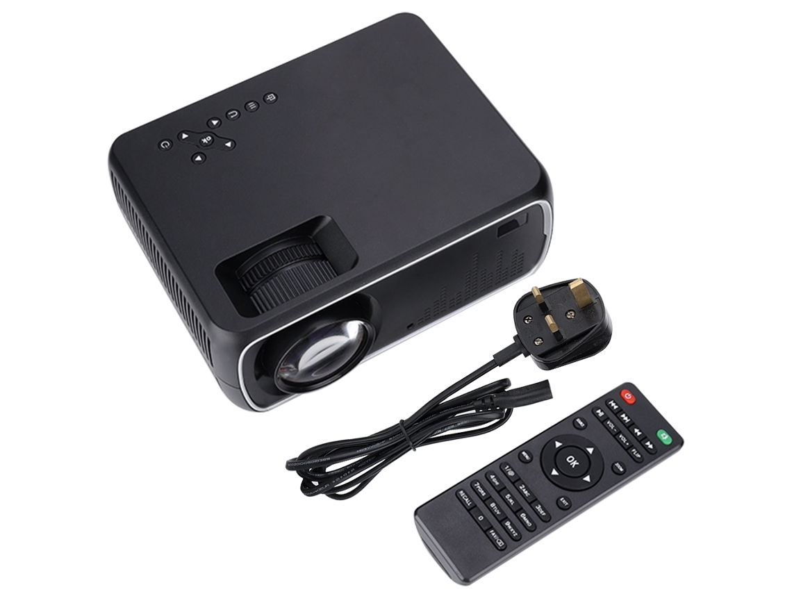 Proyector (1080p, 2000 Lúmenes, 16:9/4:3, Proyector Para Teléfonos Móviles)