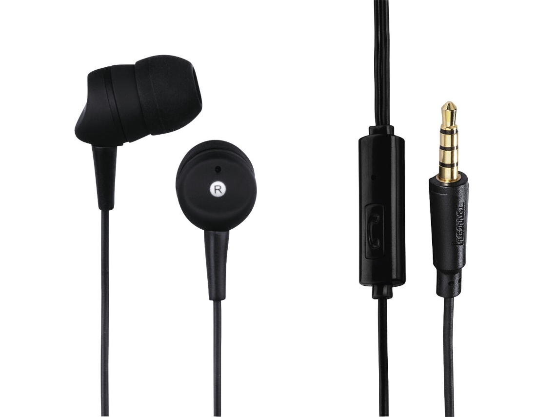 Auriculares HAMA 184041 (Alámbrico - Negro)