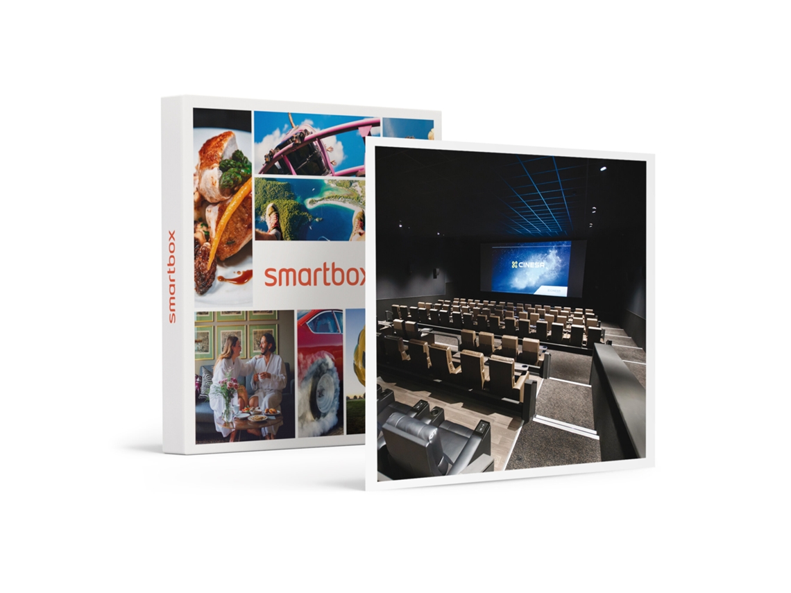 Caja Regalo SMARTBOX Cinesa Luxe: 2 entradas y 1 menú