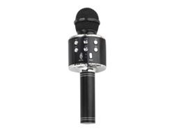 Micrófono Inalámbrico Bluetooth Con Altavoz Led Para Karaoke Doméstico, Juguete Musical Para Niños.