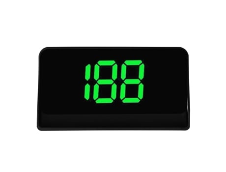 Pantalla frontal de coche, pantalla frontal de proyección de parabrisas, velocímetro Digital LED con película reflectante para coche, camión, SUV, ...