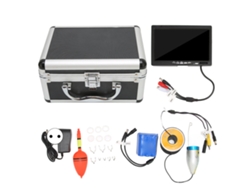Cámara de pesca submarina con buscador de peces, HD 1000TVL, IP68, resistente al agua, con pantalla TFT de 7 pulgadas y 12 LED, ideal para lagos y mares, con enchufe europeo.
