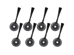 Cepillos laterales de repuesto Techecook Rvsbk950 (paquete de 8) para el robot aspirador Shark Ion