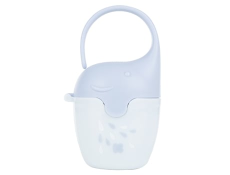 Caja Porta Chupetes Elefante Azul KIKKA BOO