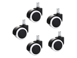 Ruedas Poliuretano 50 Mm Giratorias Para Muebles Ideal Para Uso