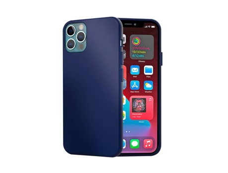 Funda para iPhone 12/12 Pro SO SEVEN Silicona Azul