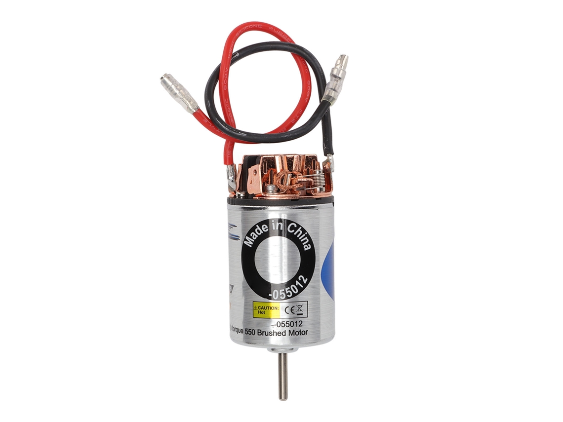 Motor De Escova 550 Com Escovas De Carbono Externas Substituíveis Impermeável Peças Para Carros Rc Traxxas Slash Trx4 Trx6 G63 16t