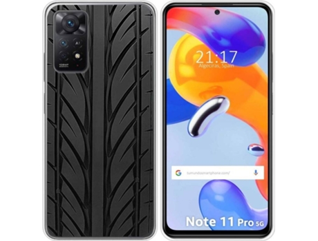 Carcasa Xiaomi Redmi Note 11 Pro TUMUNDOSMARTPHONE Dibujos Neumatico Multicolor