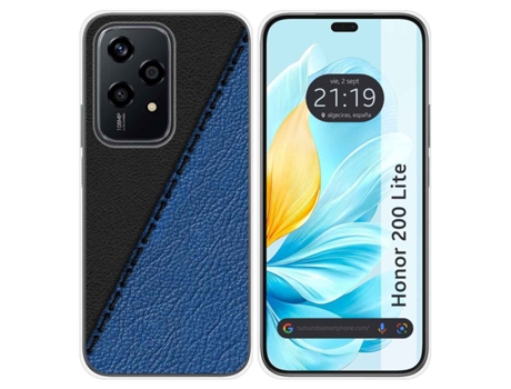Funda Lite Diseño Cuero para Honor, Huawei 200 Lite 5G TUMUNDOSMARTPHONE Multicolor