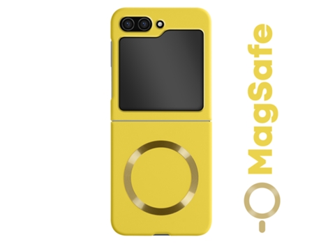 Funda para Samsung Galaxy Z Flip 5 AVIZAR Amarillo