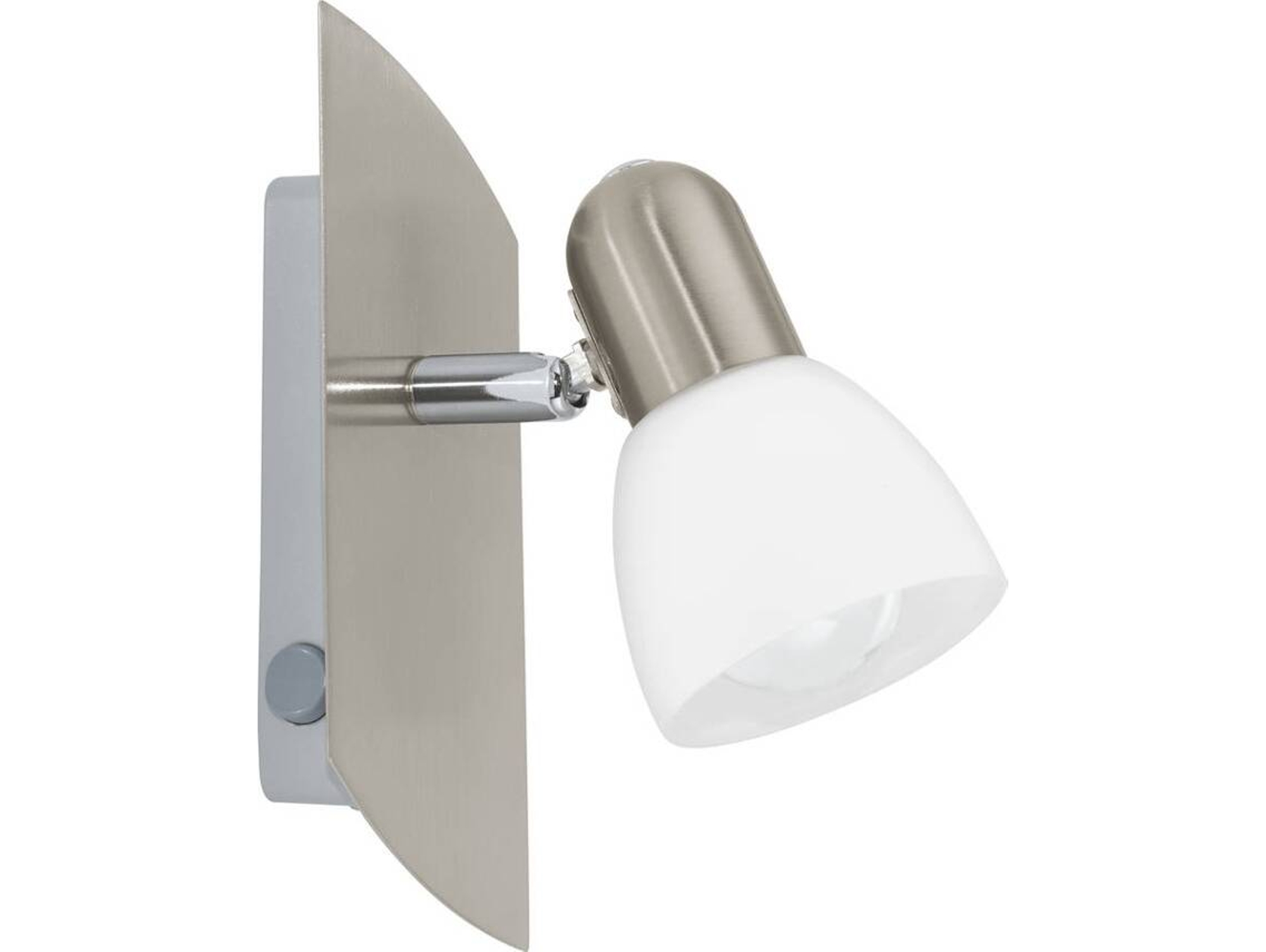 APLIQ EGLO ENEA 25W C/INT. ALT.190MM NÍQ