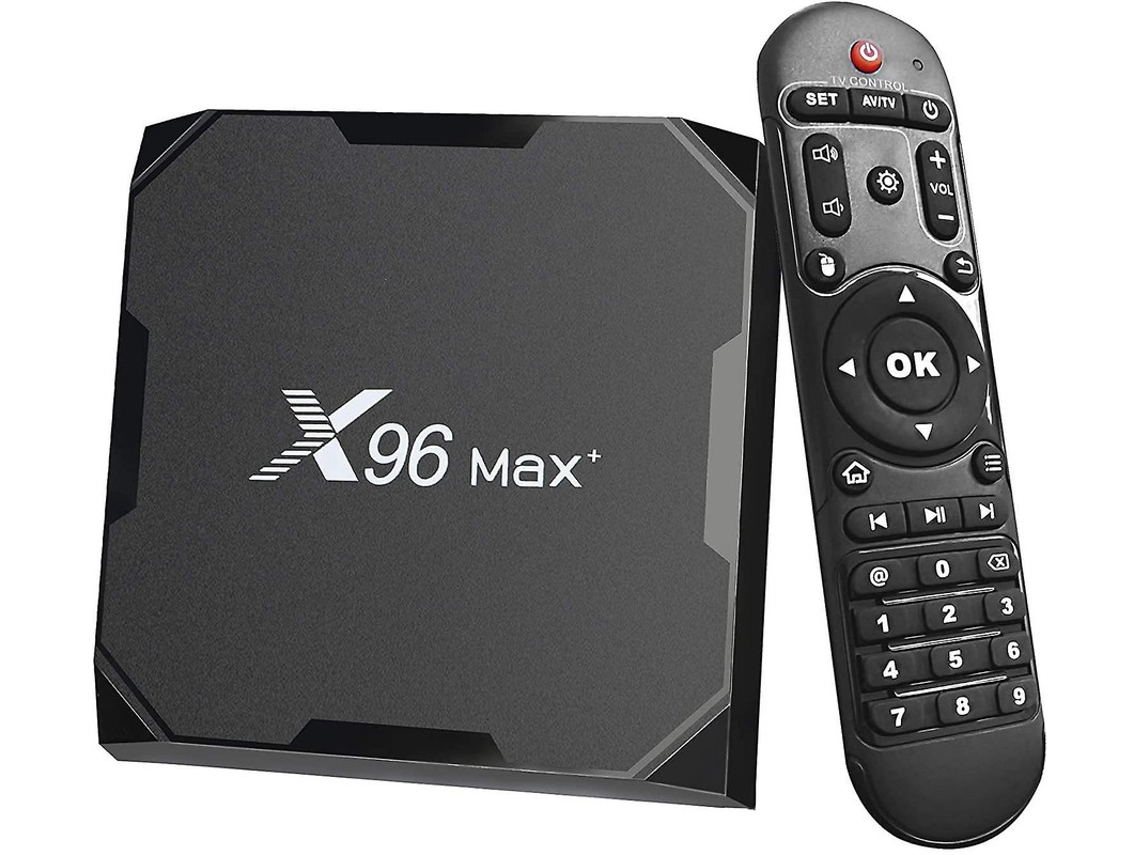 Yizhood X96 - TV Box Android (máximo 4 GB de RAM, 32 GB de ROM, 1000 m LAN, HDR, negro)