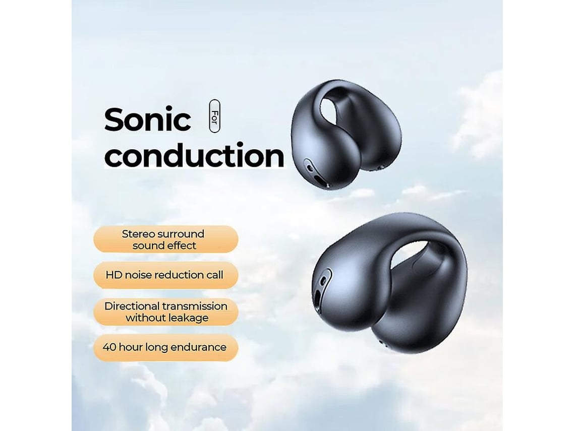 Auriculares de conducción ósea auriculares bluetooth de oreja