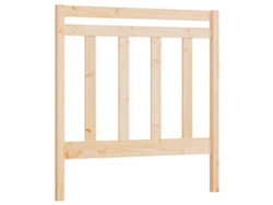 Cabecero de cama 95x4x100 cm Pino macizo MAISON EXCLUSIVE