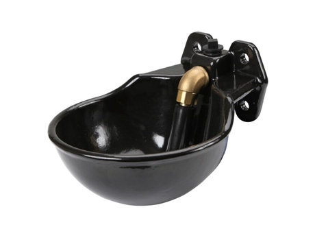 Bebedero esmaltado con conexión de 1/2 KERBL G51 1,7 l