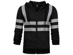 Chaqueta De Trabajo Hombre Alta Visibilidad Talla 4xl Negra Poliéster Tallas M L Xl 2xl 3xl 4xl Negro