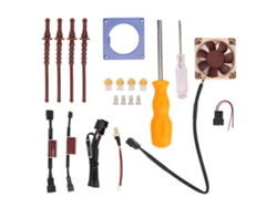 Kit de montaje de ventilador morado para mini Gamecube