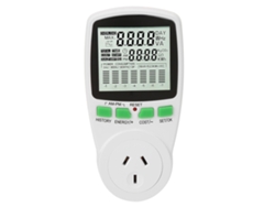 Medidor De Consumo Eléctrico Energy Monitor Plug 0-16a Kwh 0,000-9999 Kwh