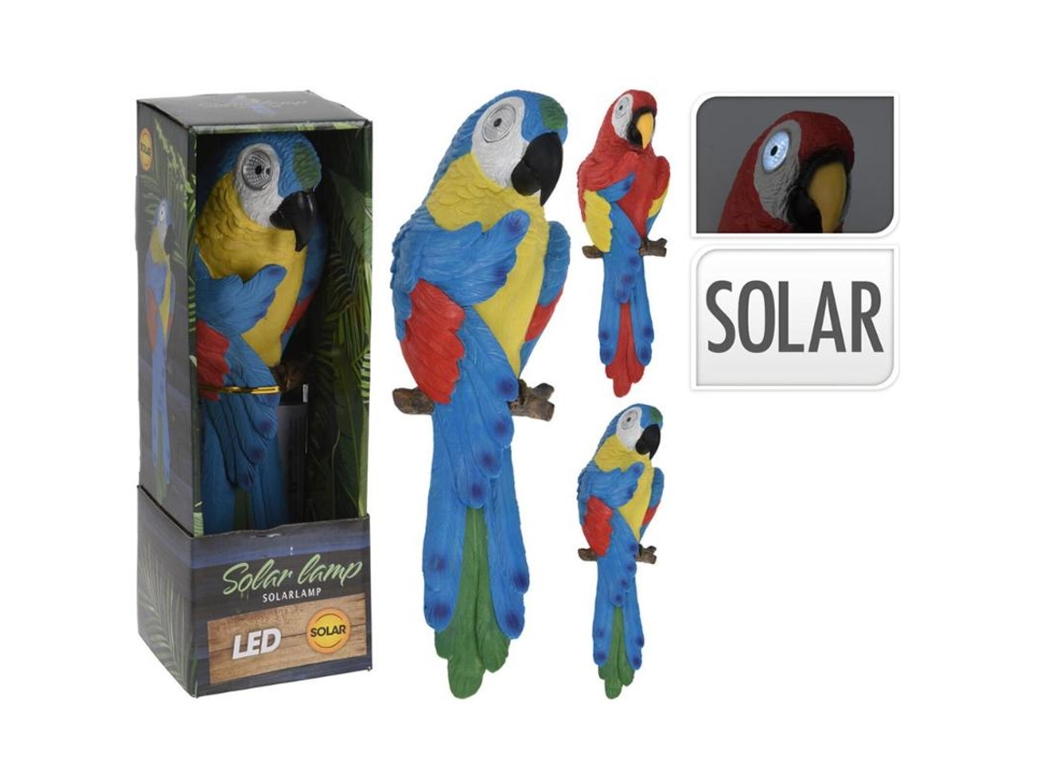 Papagallo luz solar 37 cm surtido