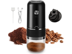 Molinillo De Café Eléctrico Portátil Con Muelas, Recargable.